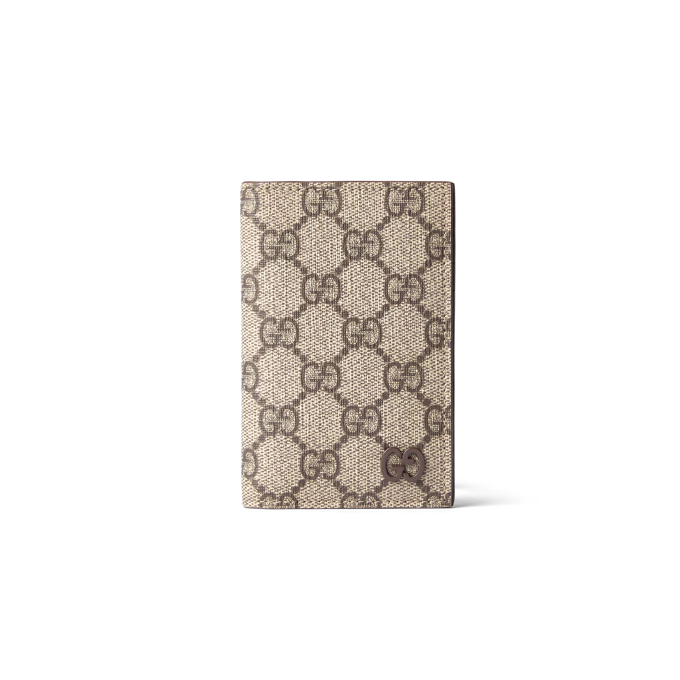 GUCCI BROWN INTERIOR GG LONG CARD CASE 768249 (15*12cm)